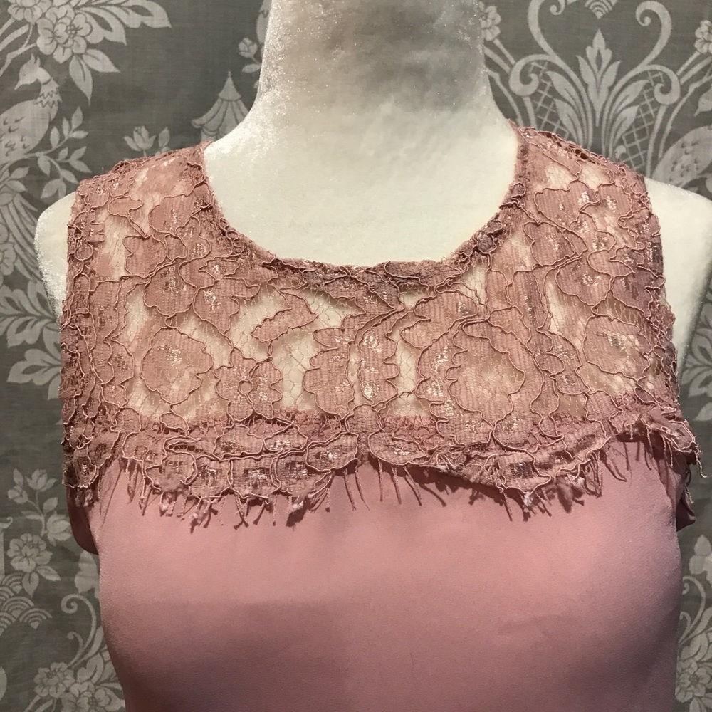 Lace top blouse